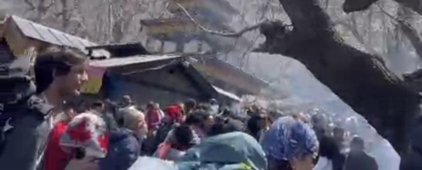 नयाँ वर्षमा मुक्तिनाथमा भक्तजनको भिड